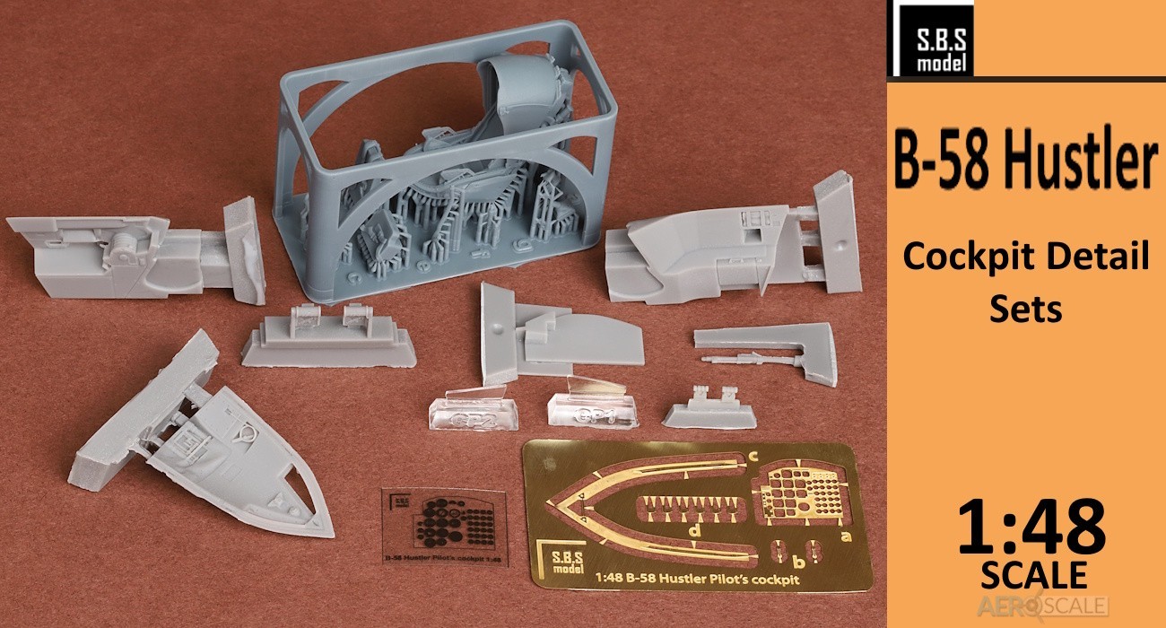 B-58 Hustler Cockpit Detail Sets