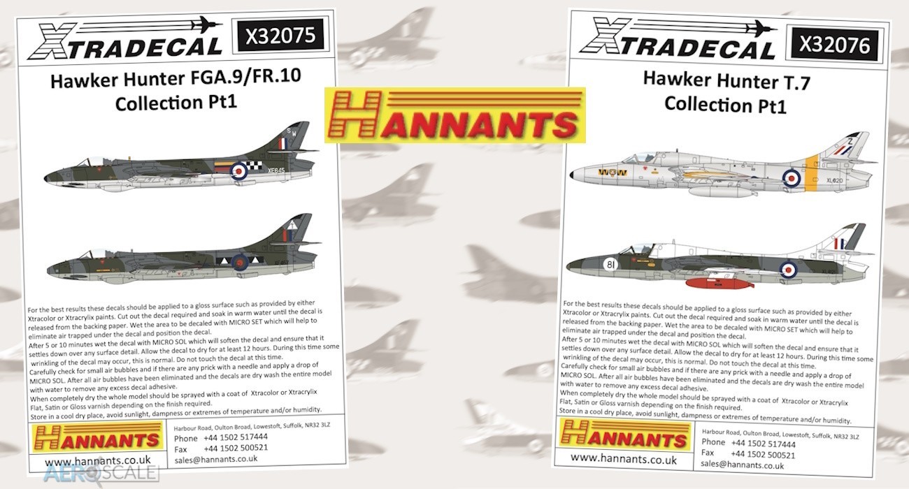 Decals: Hunter Single & Twin Seat Released