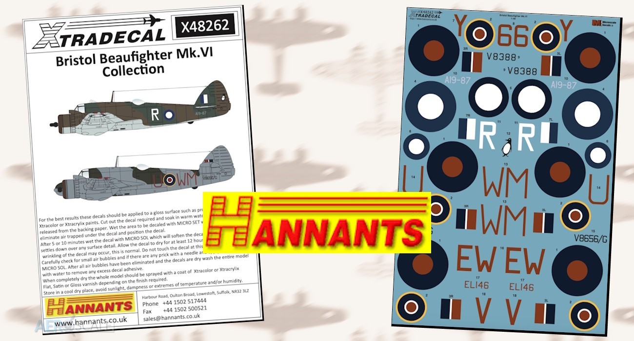 Decals: Bristol Beaufighter Mk.VI