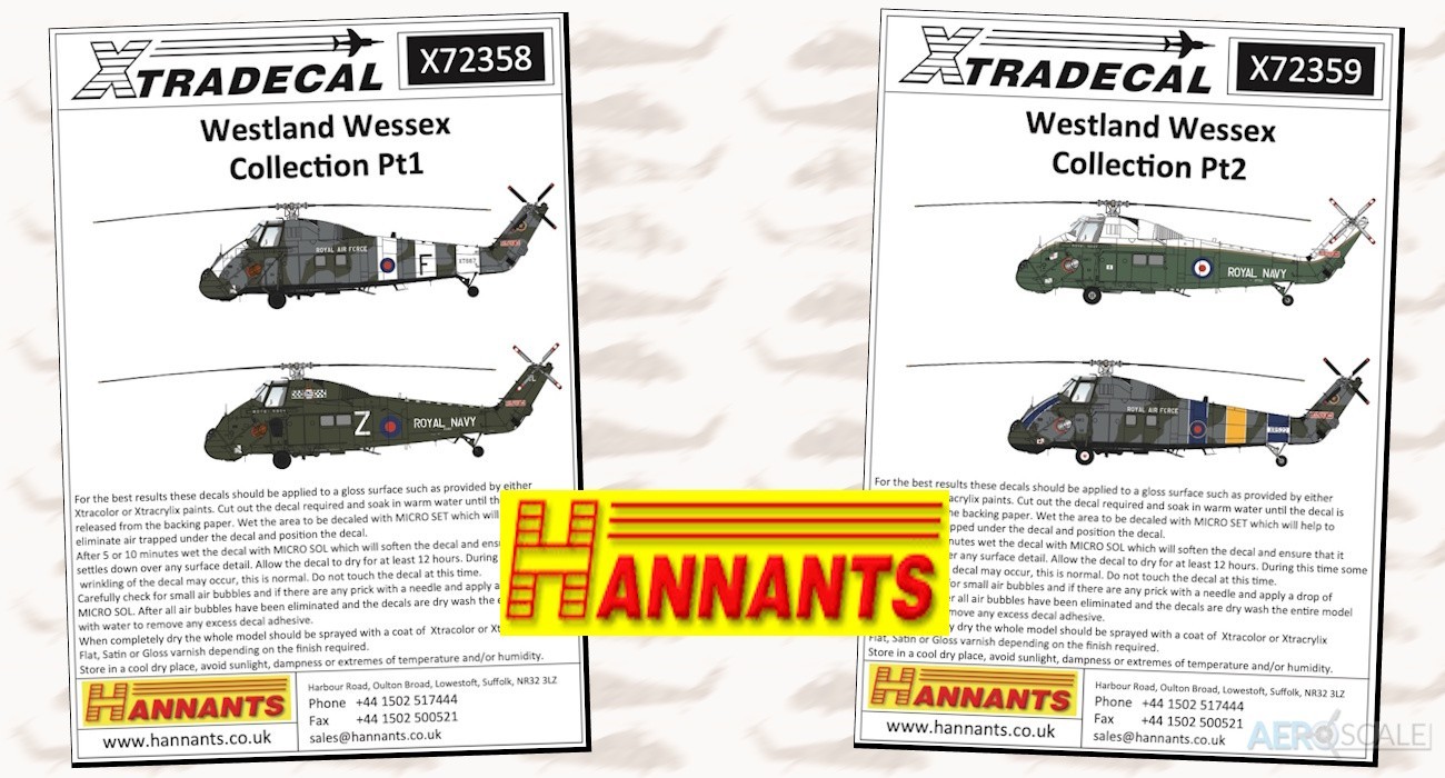 Decals: Westland Wessex Part 1&2 Released