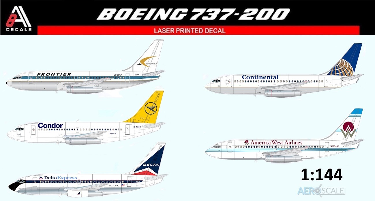 Decals: Boeing 737-200 Part III