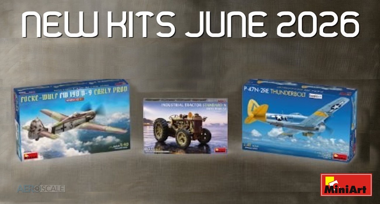 New MiniArt Kits Available June 2026