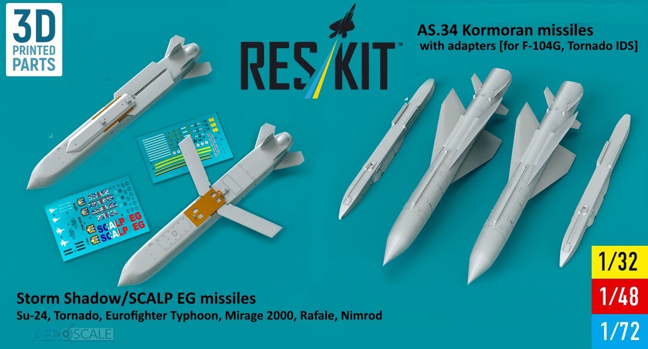 Storm Shadow & Kormoran Missiles Released