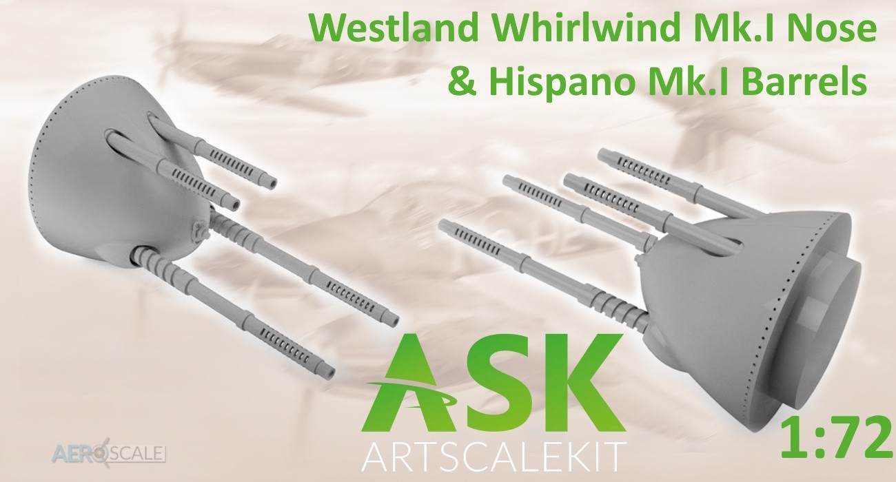Whirlwind Mk.I Nose & Hispano Mk.I Barrels Out Now