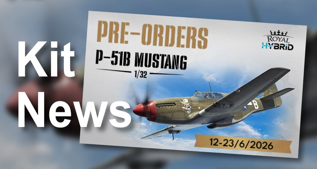 1:32 P-51B Mustang Royal Hybrid