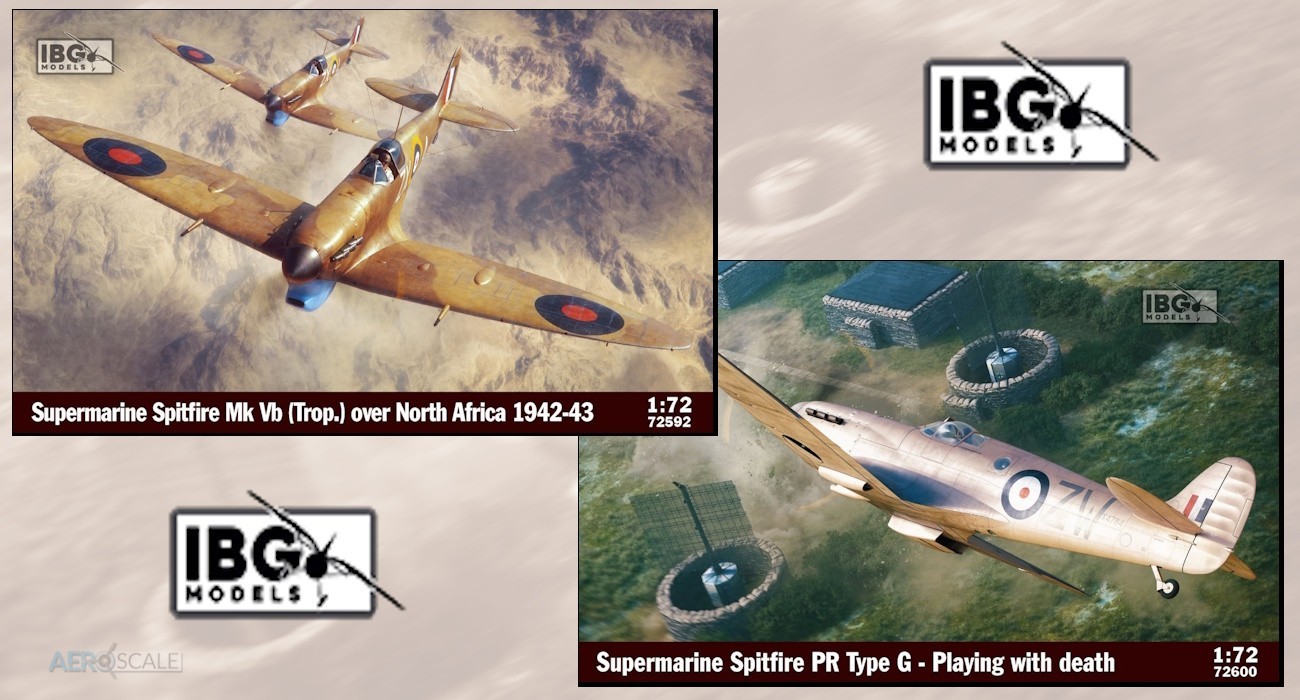 Spitfire Mk.Vb & PR Type G July Releases
