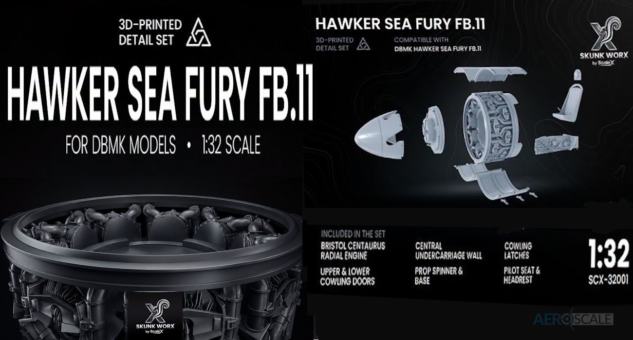 Hawker Sea Fury FB.11 Detail Set