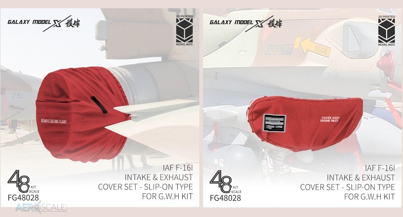 F-16I Intake & Exhaust Cover Set