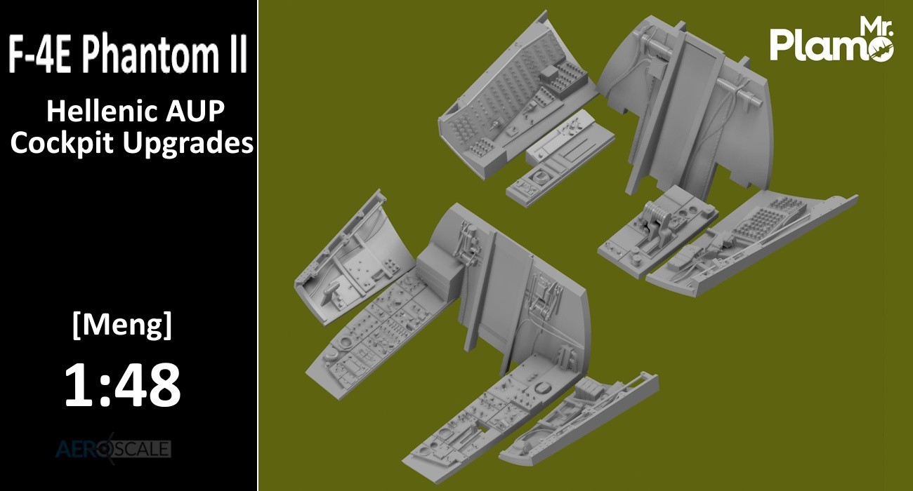Hellenic F-4E AUP Cockpit Detail Set Released