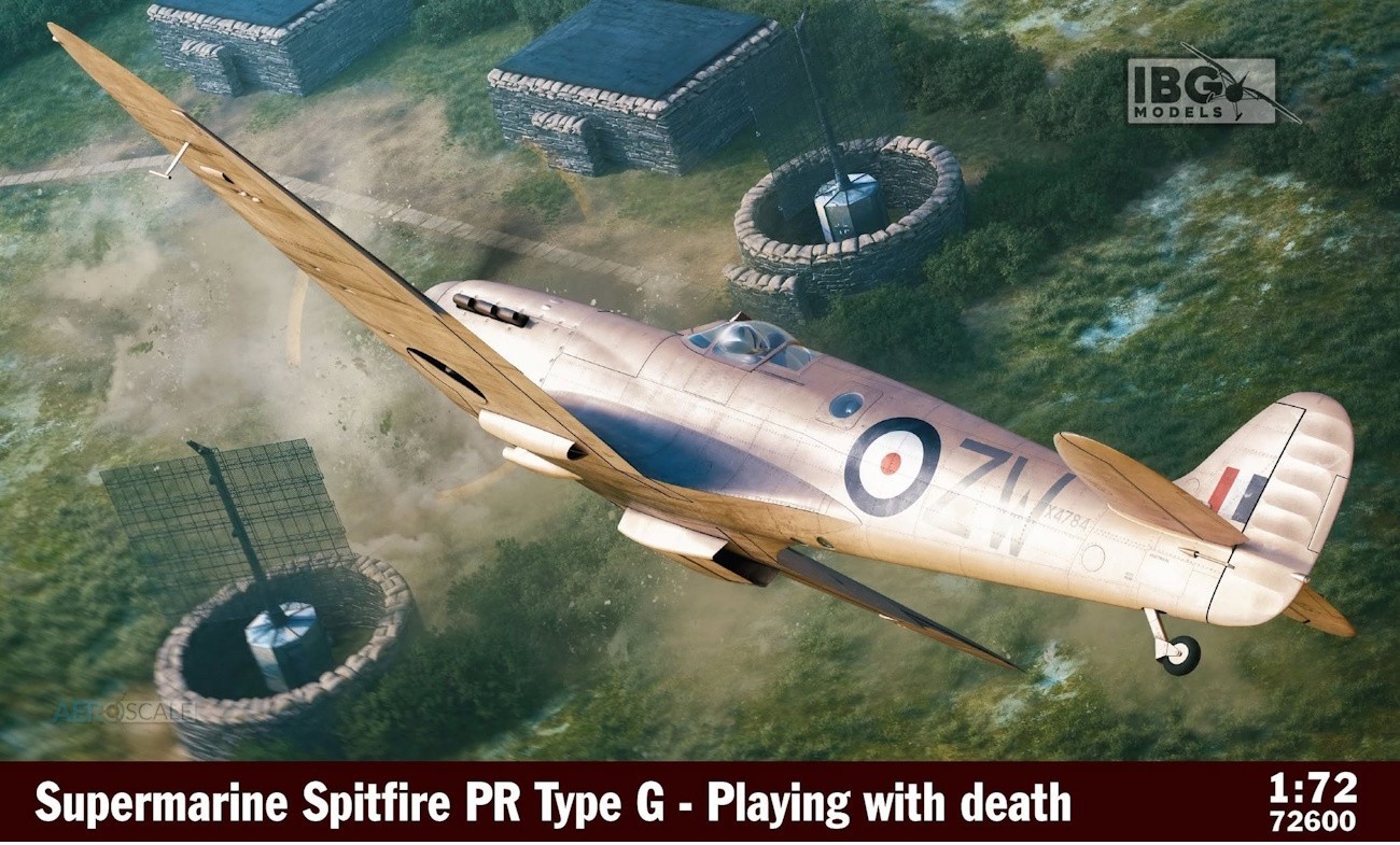 Spitfire PR Type G Marking Options