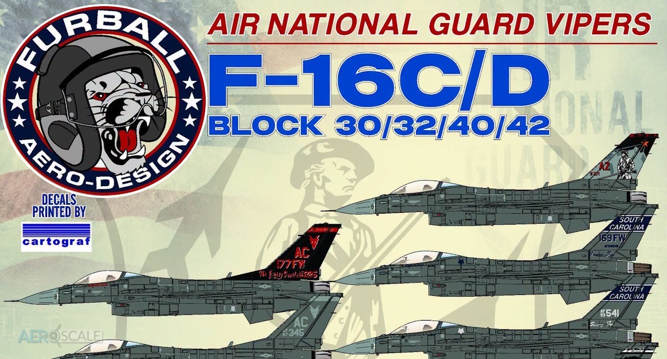 Decals: Air National Guard Vipers Incoming