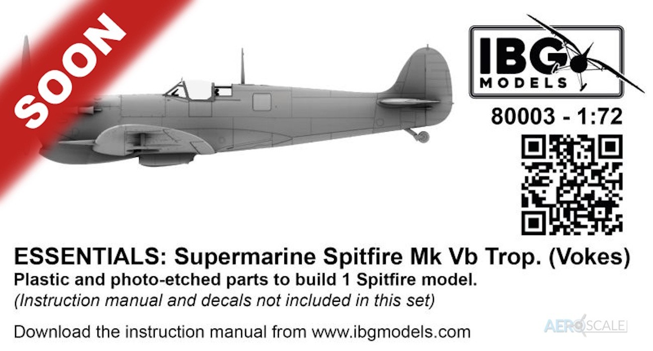 Spitfire Mk Vb Trop ESSENTIALS Out Soon
