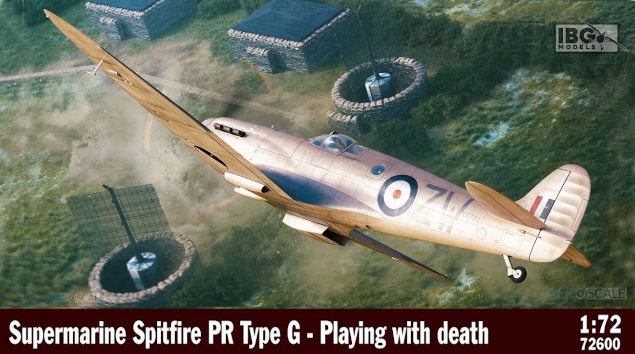 Spitfire PR Type G Renders