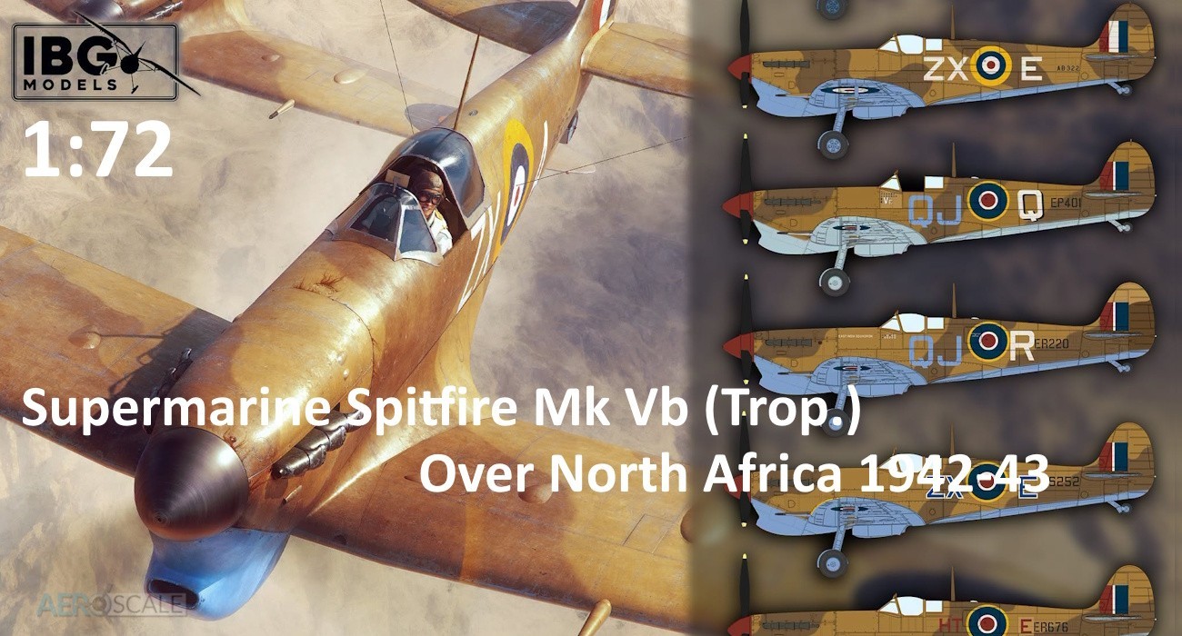 Spitfire Mk Vb Over North Africa Marking Options