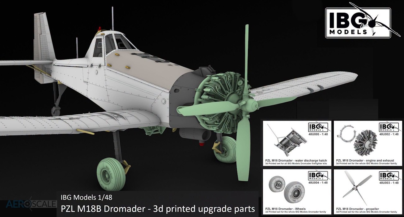 PZL M18B Dromader Detail Sets Released