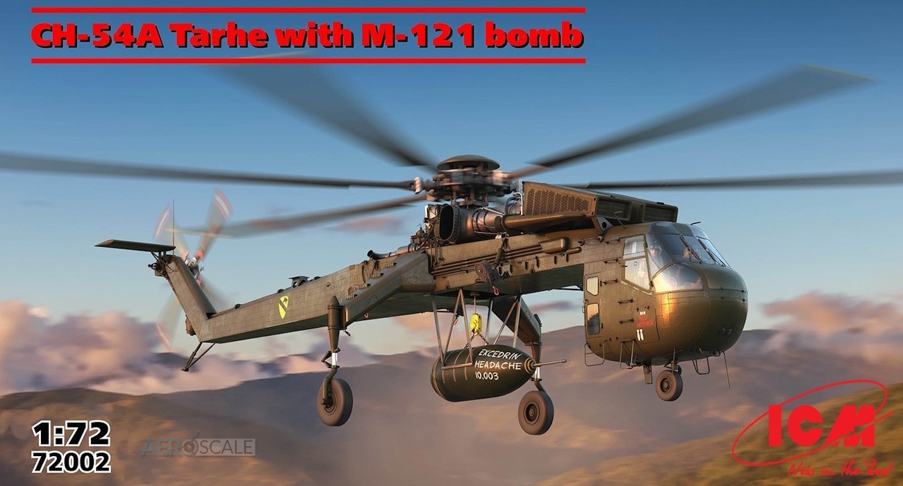 SOON ON SALE: CH-54A Tarhe with M-121 Bomb