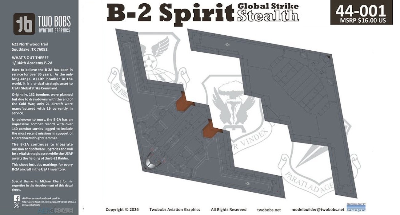Decals: B-2 Spirit Global Strike Released