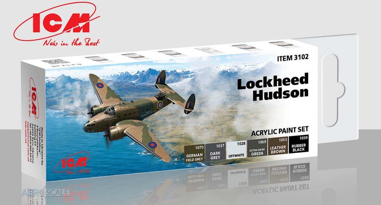 Coming Soon: Lockheed Hudson Paint Set