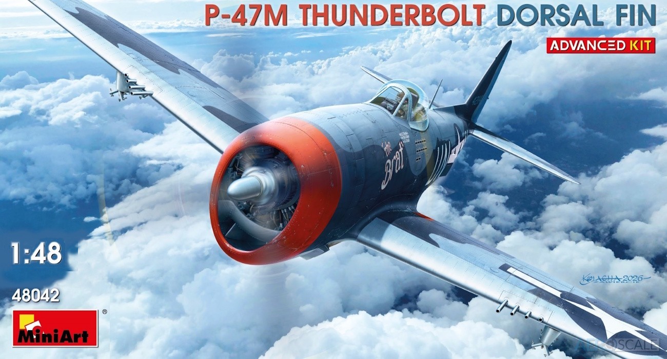 P-47M Thunderbolt with Dorsal Fin Advanced Kit