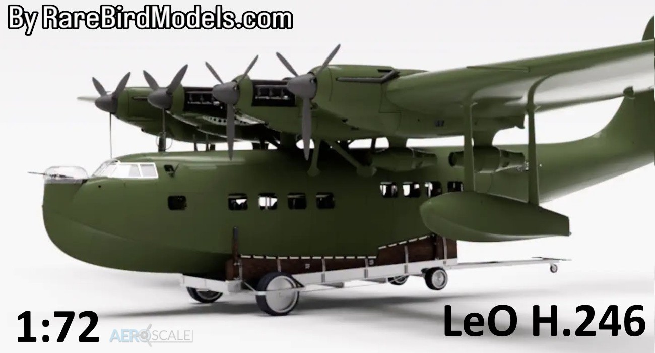 LeO H.246 Flying Boat  Renders