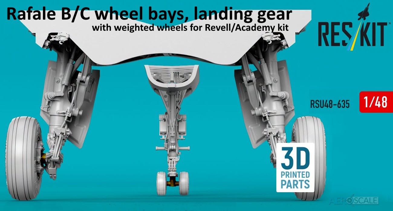 Rafale B/C Wheel Bays & Landing Gear Released