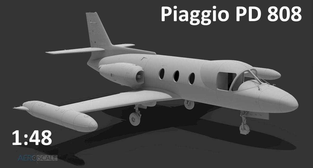 Piaggio PD 808 Renders