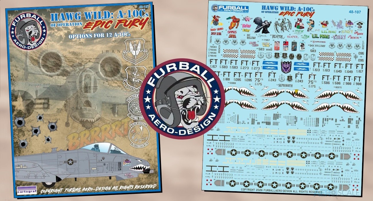 Decals: Hawg Wild A-10C Operation Epic Fury