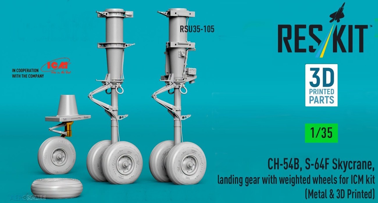 Sikorsky CH-54B & S-64F Undercarriage Set Released