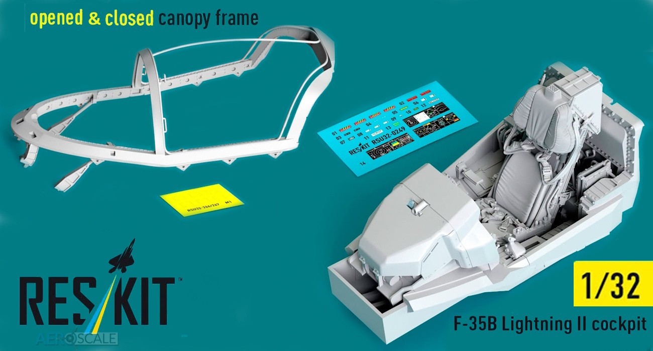 F-35B Lightning II Cockpit & Canopy Frame Released