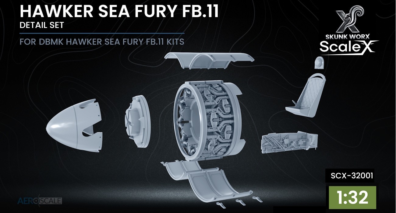 Sea Fury Detail Set Released