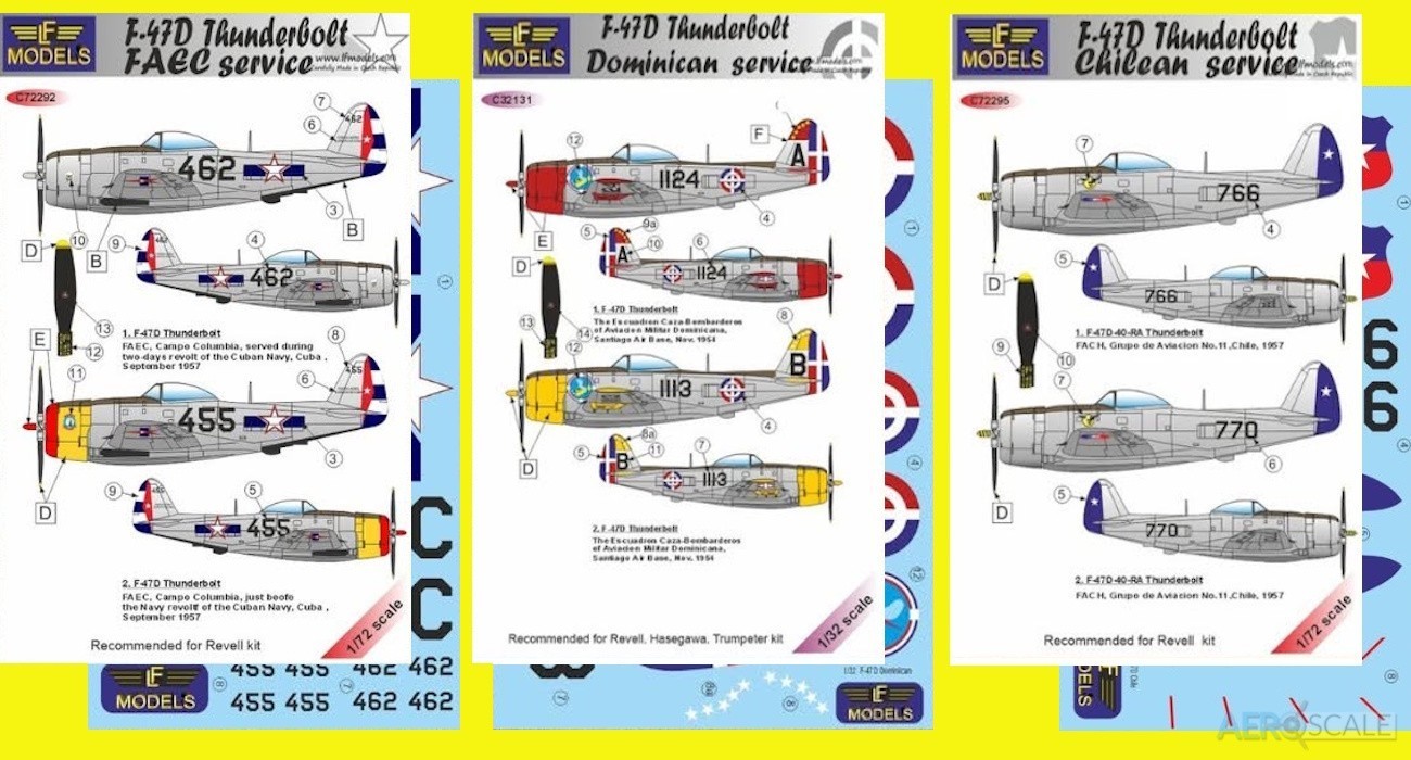 Decals: Latin American Thunderbolt’s