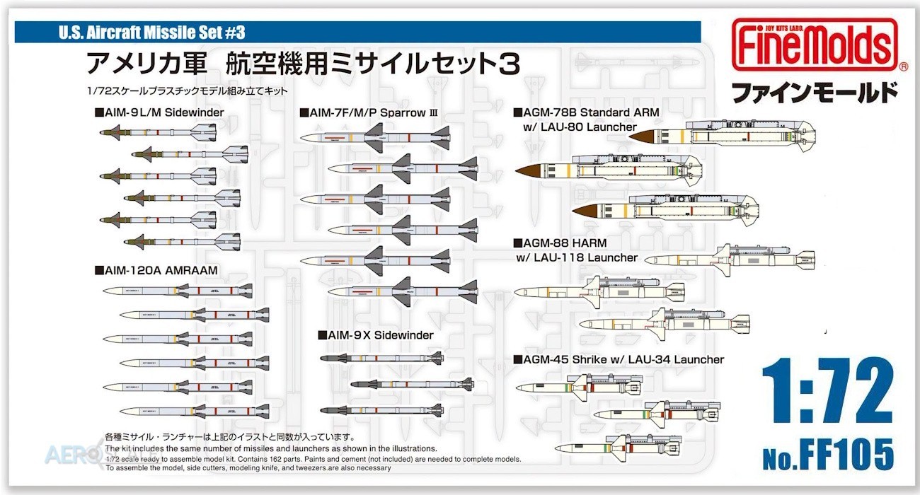 US Modern Aircraft Missile Set 3 Incoming