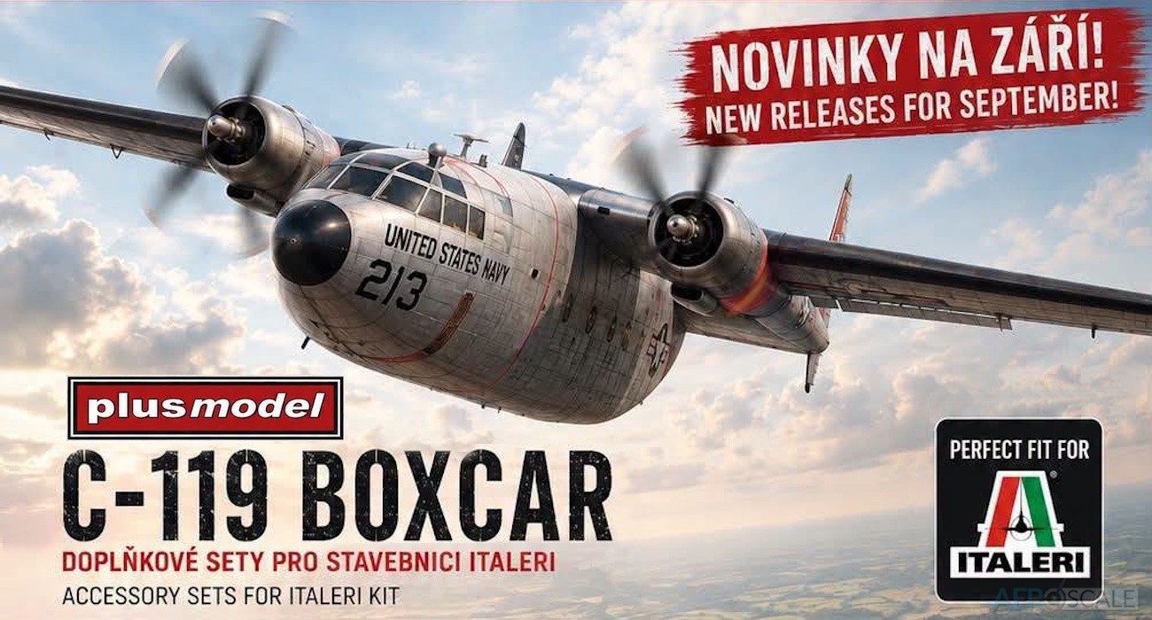 C-119 Boxcar Detail Sets On The Way