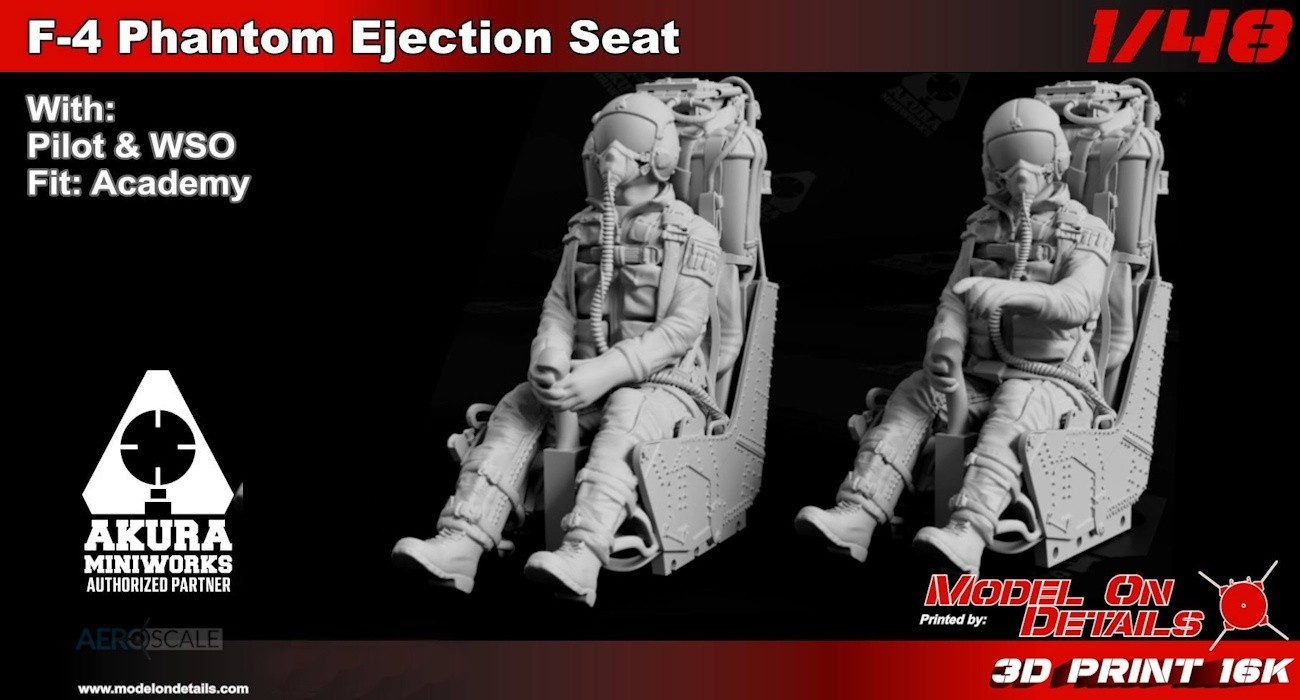 Phantom II Seats, Pilot & WSO Out Now
