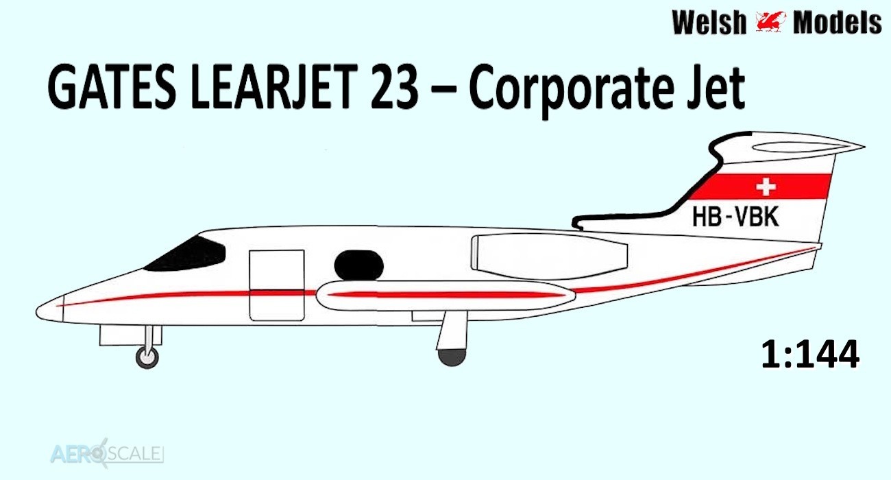 Gates Learjet 23 Corporate Jet Released