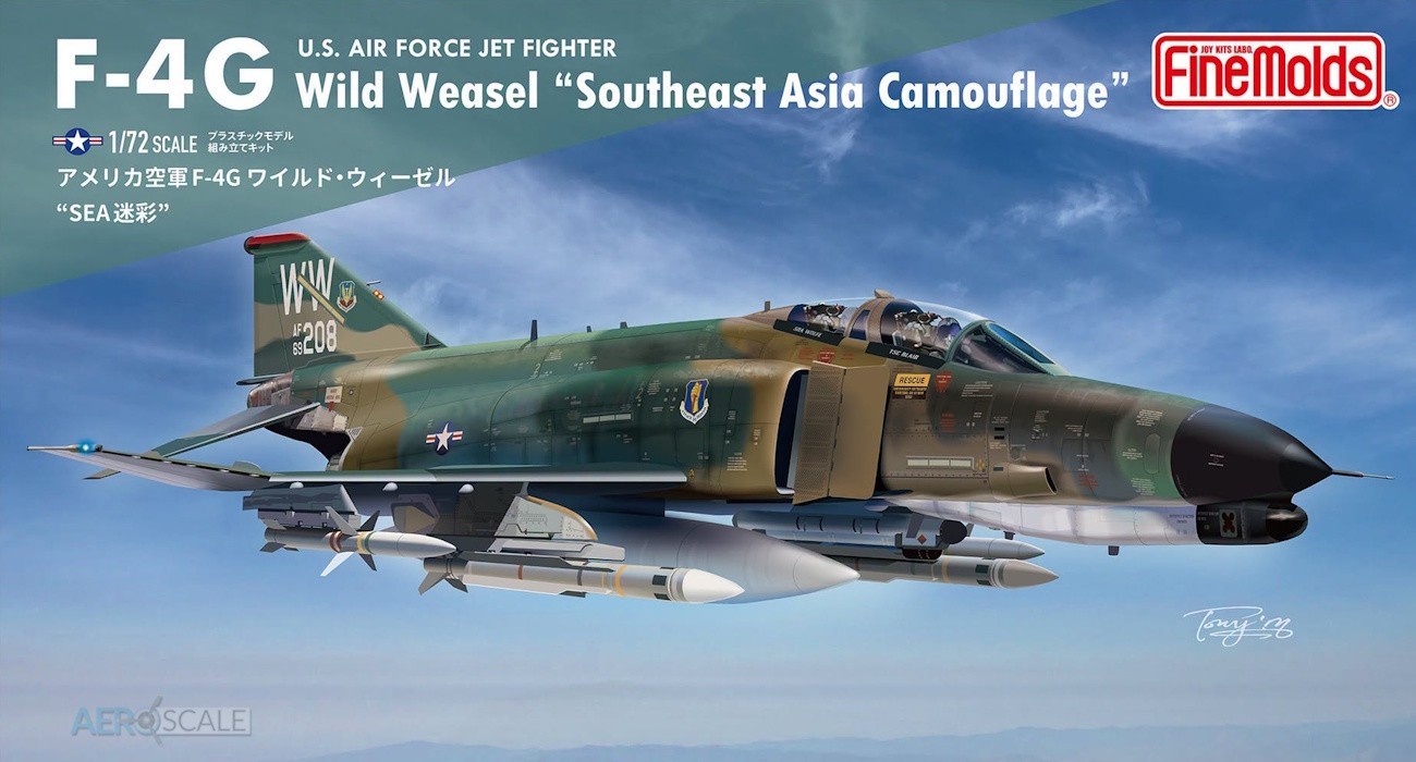 SEA Camouflage F-4G Wild Weasel Released