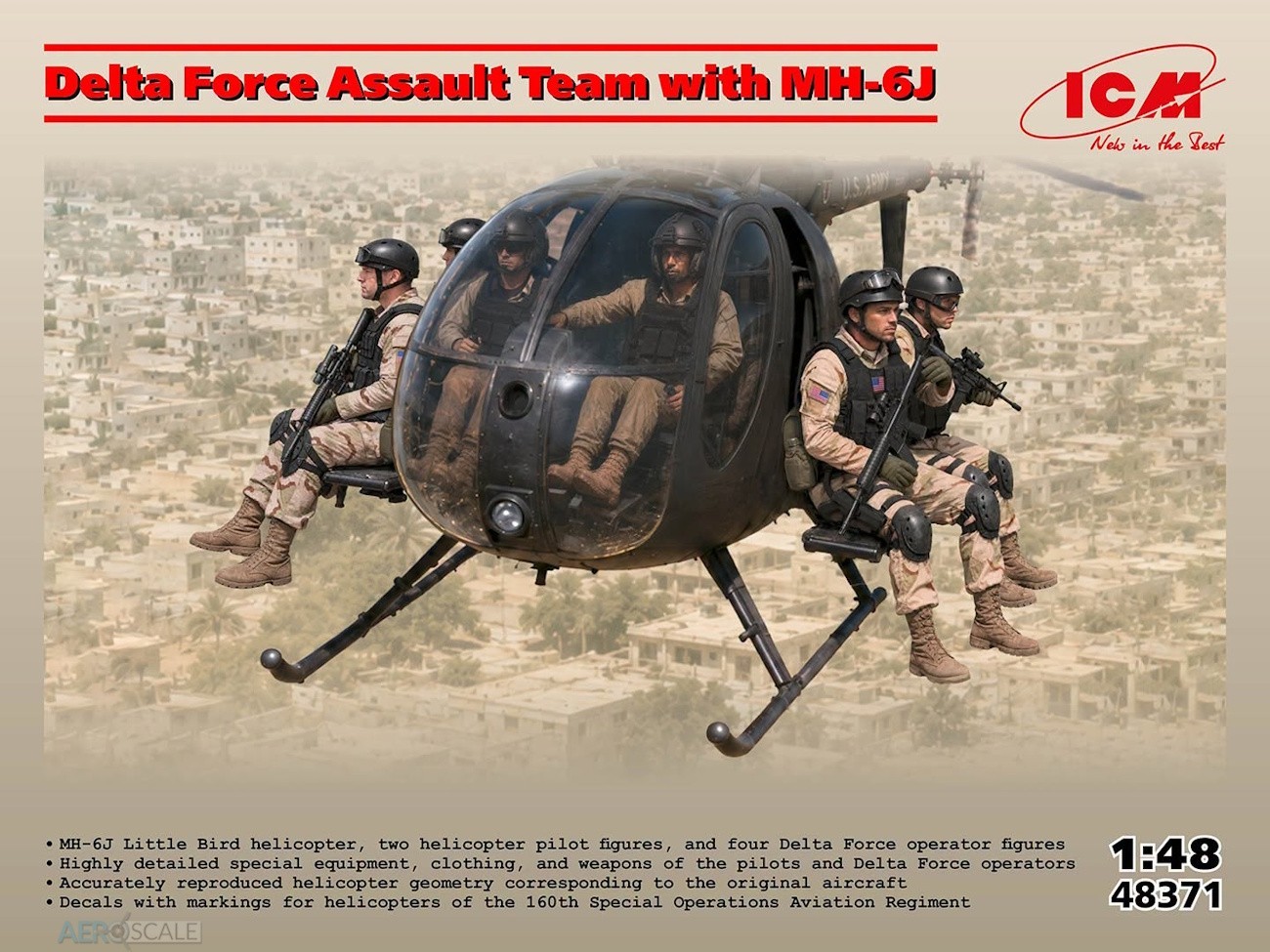 Little Bird & Delta Force Team On The Way