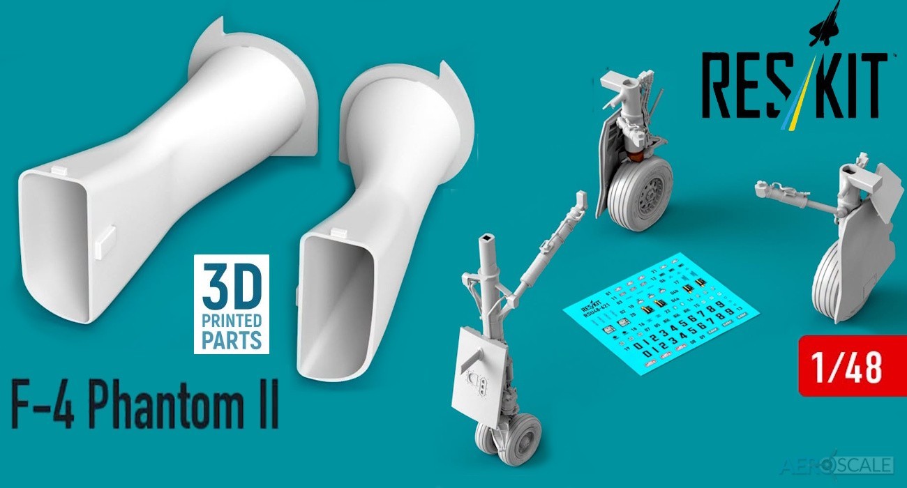 F-4 Phantom II Intake Ducts & Undercarriage Set Released