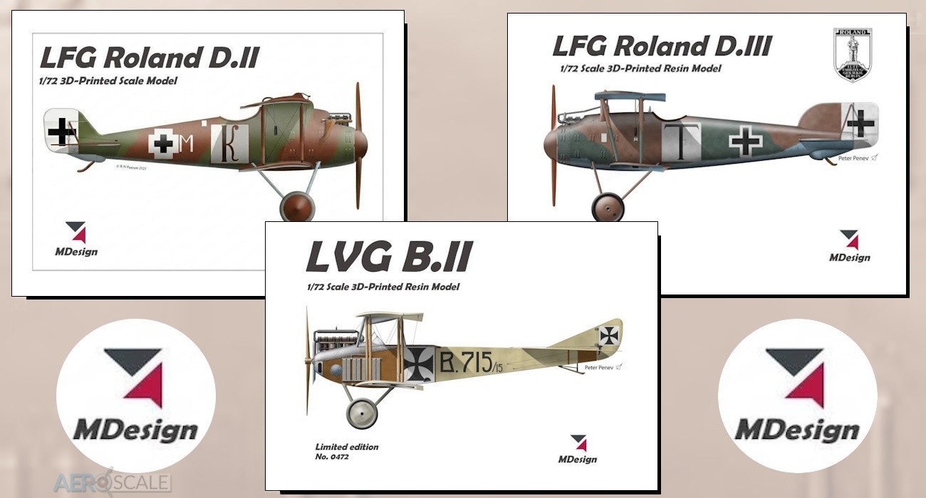 LFG Roland D.II / D.III & LVG B.II Planned