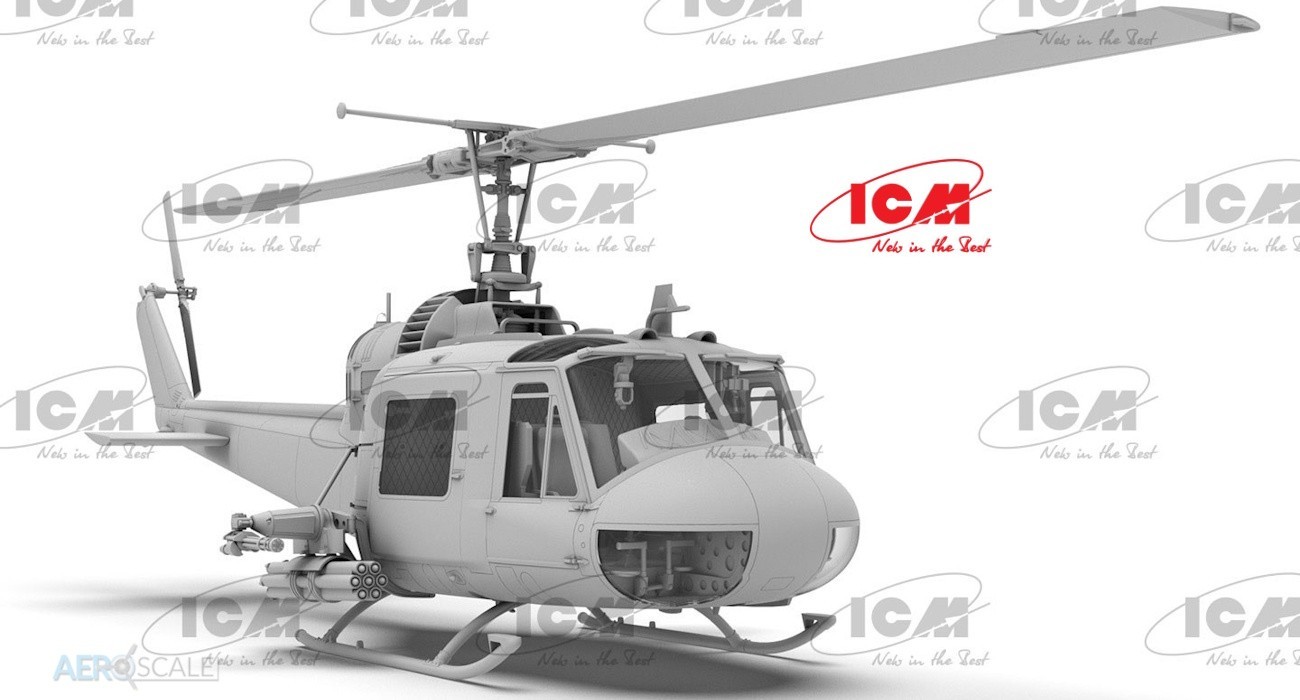IN PROCESS: UH-1C Huey Gunship