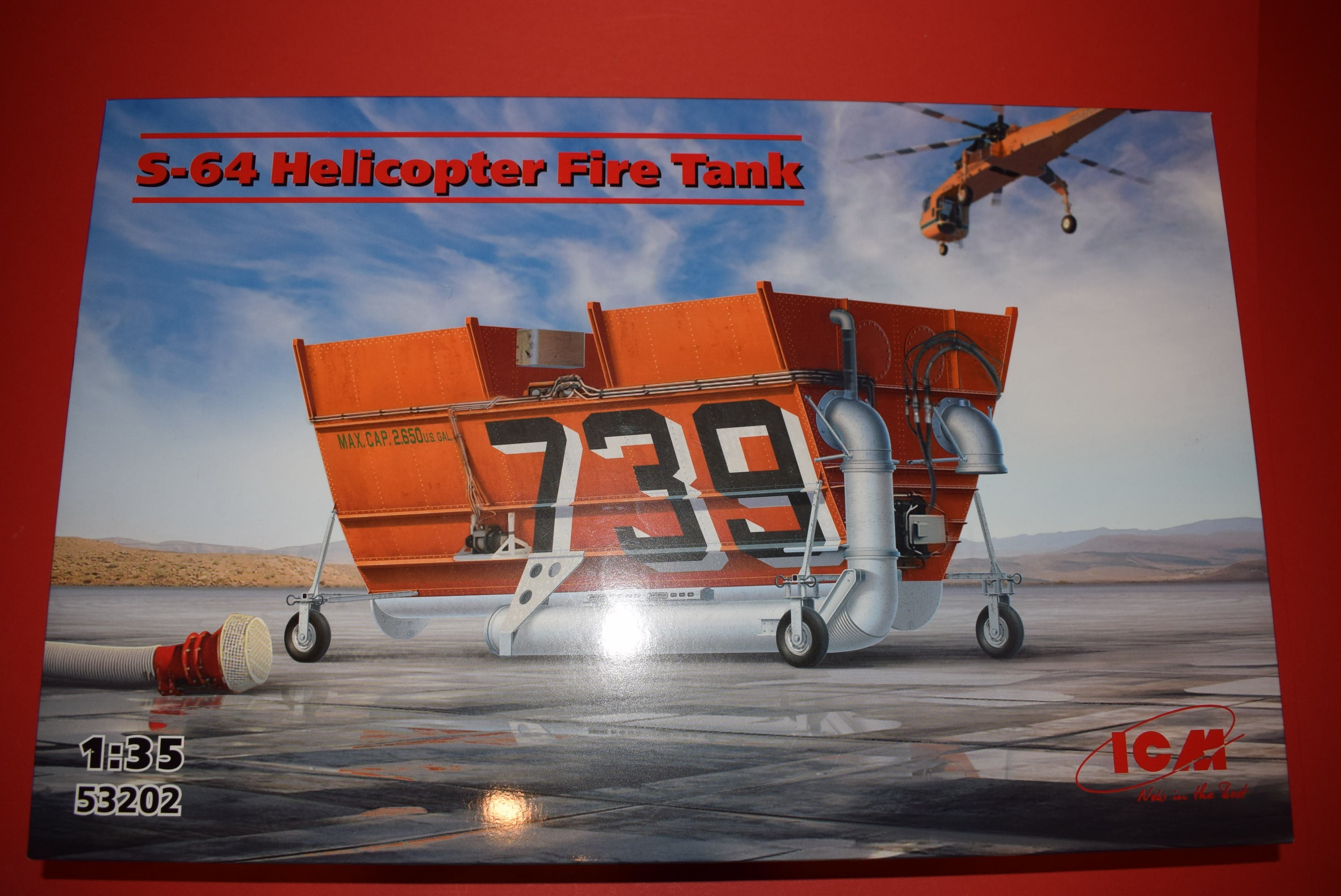 S-64 Helicopter Fire Tank
