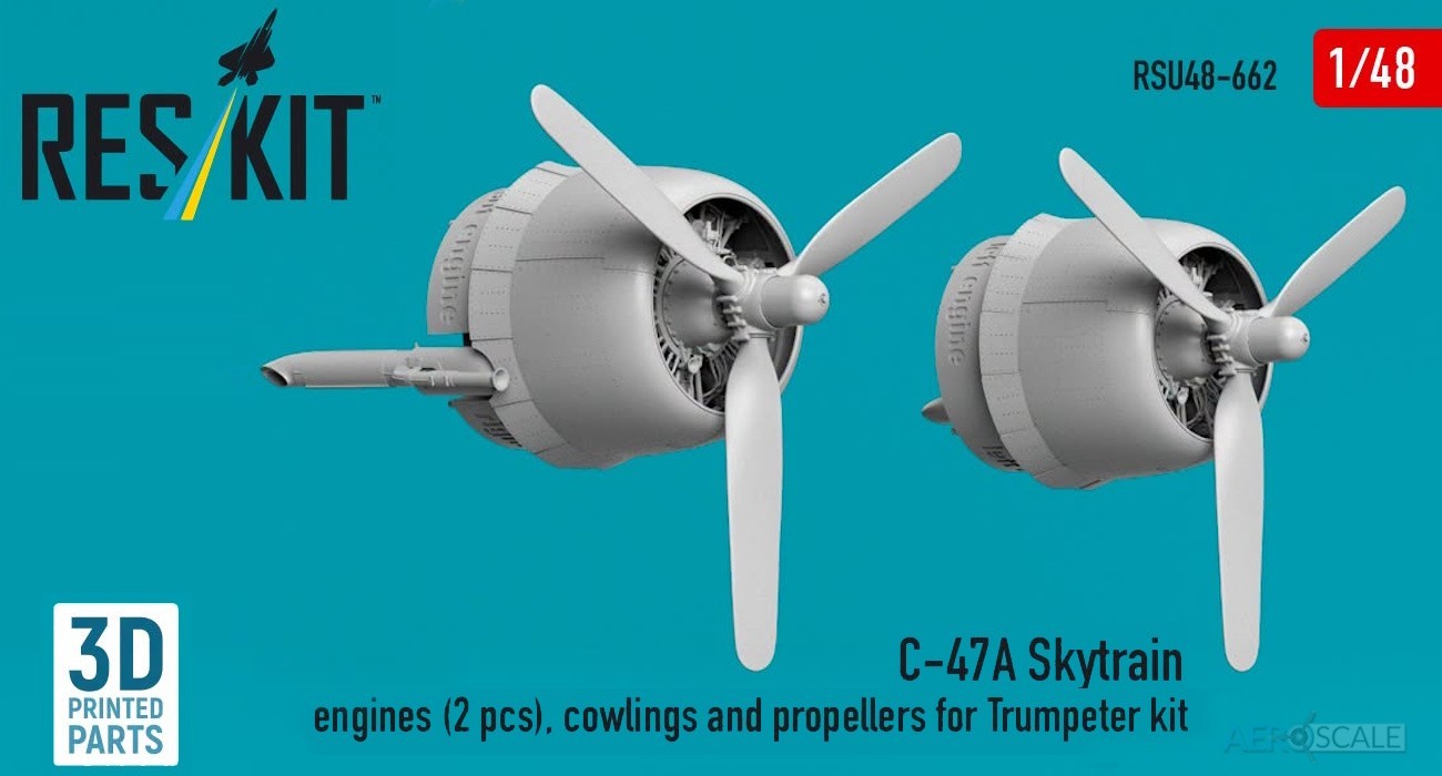 C-47A Skytrain Engine Set Released