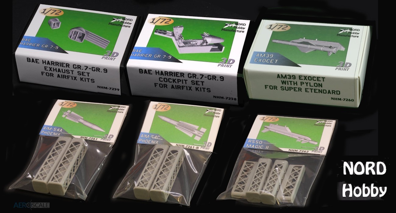 Harrier & Missile Detail Sets Out Now