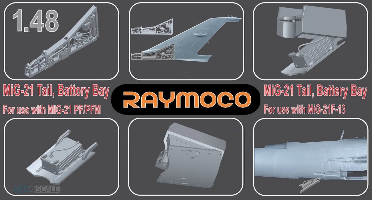 MiG-21 Fishbed Tail & Battery Bays Released