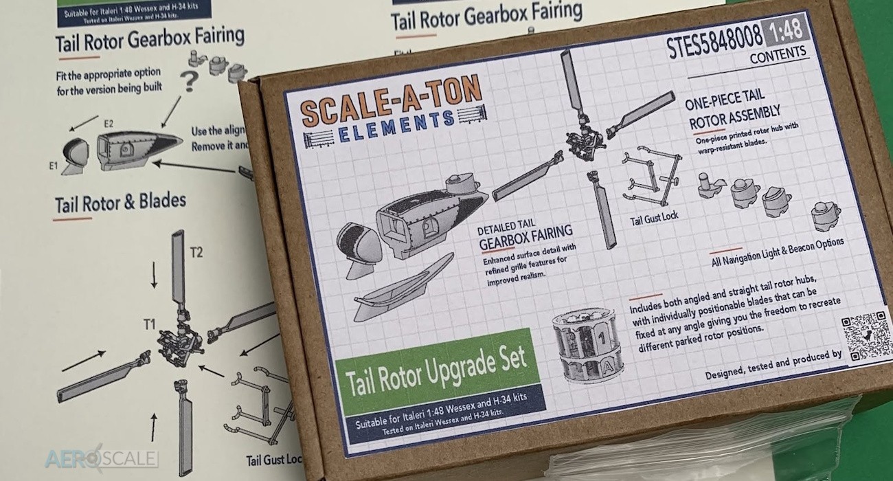 H-34 & Wessex Tail Rotor Detail Set Released