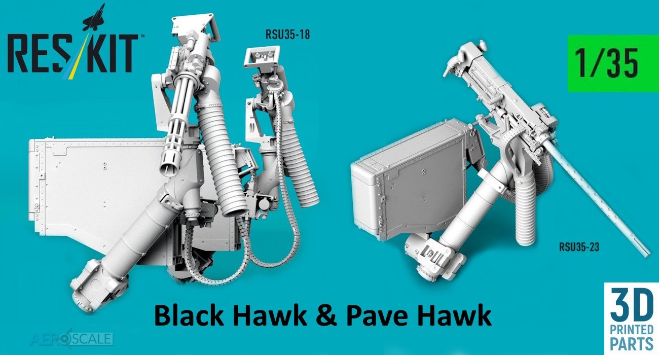 Black Hawk & Pave Hawk Door Gun Sets Released